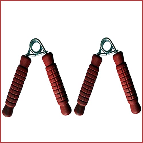 Acupressure Hand Grip 2pc Strengthener Squeezer with Non-Slip Grips for Adjustable Resistance Still-2pc