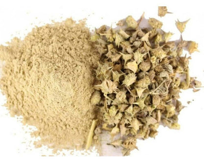 Gokhru Big Powder-Gokharu Bada Powder-गोखरू बड़ा पाउडर-Pedalium Murex-Caltrops-Raw Herbs-Jadi Booti