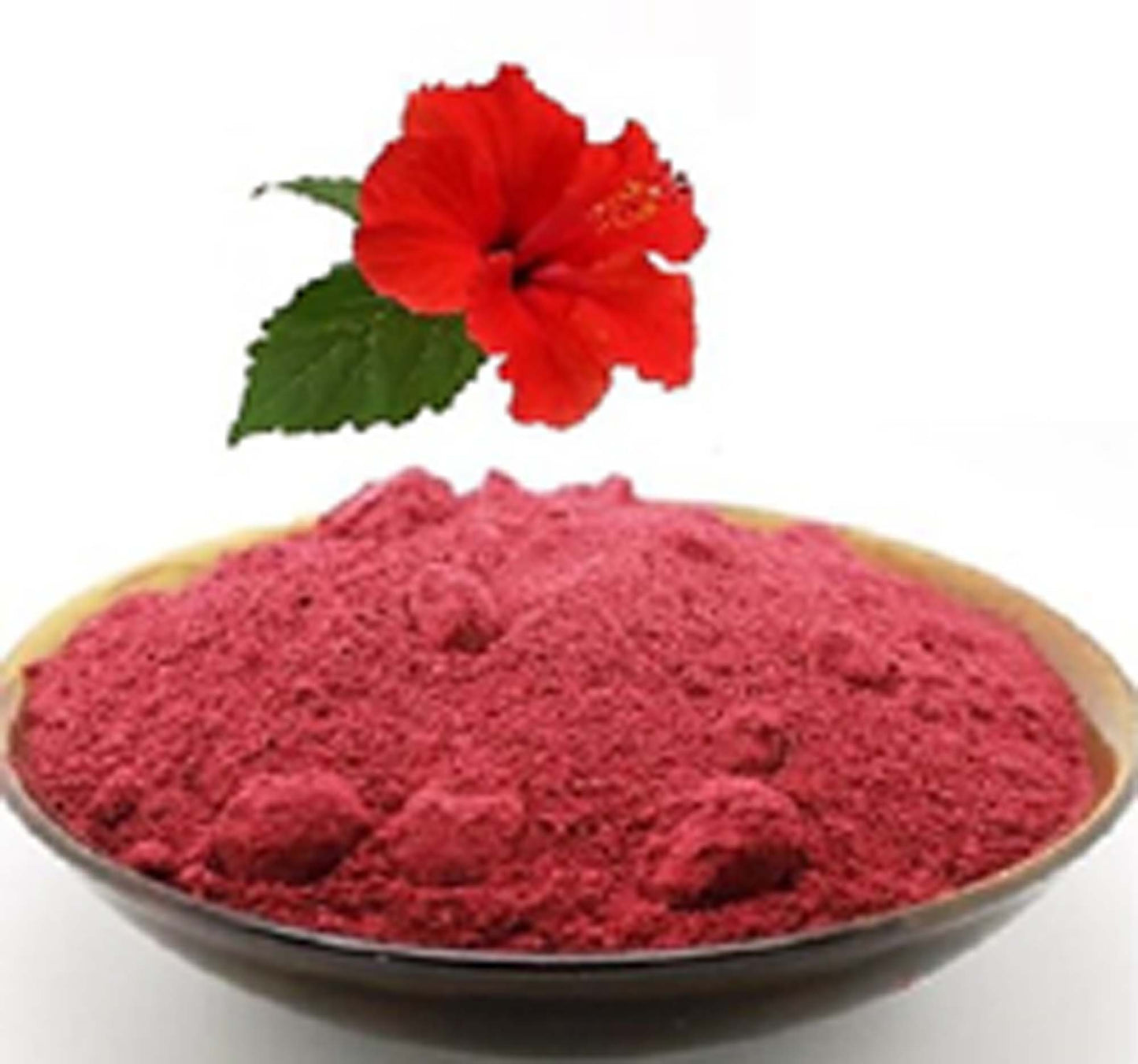 Gudhal Phool Powder-Hibiscus Flower Powder-गुड़हल फूल पाउडर-Gudhal Flower Powder-Hibiscus Rosa-Sinensis-Raw Herbs-Jadi Booti