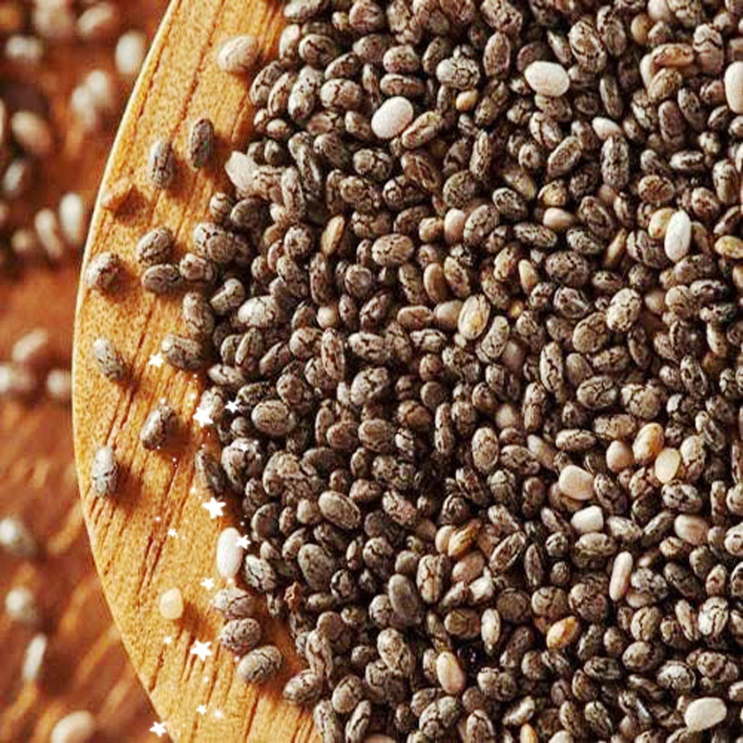 Chia Seeds-Chia Beej-चिया बीज-Tokma Dana Edible-Salvia Hispanica