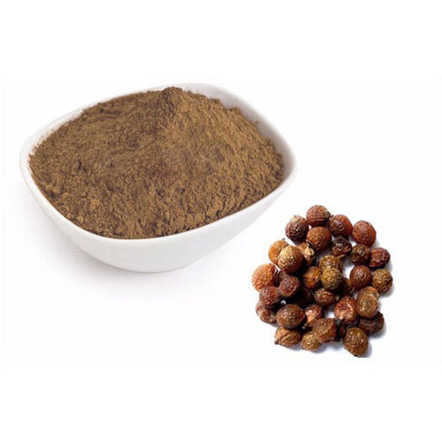 Reetha Powder - Ritha Powder - Soapnut Powder -रीठा पाउडर- Soap Nut Powder - Acacia Concinna Raw Herbs-Jadi Booti