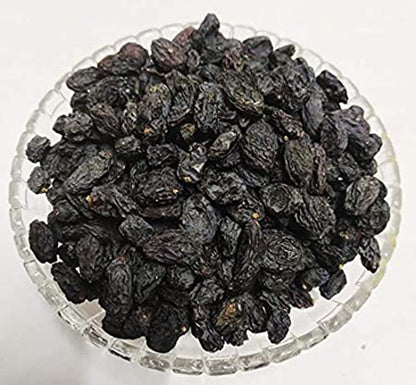 Kala Munakka With Seeds-Kali Drakh-काला मुनक्का-Dried Kishmish-Kaali Dakh Daakh-Dry Grapes-Black Raisin