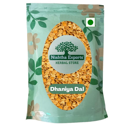 Dry Dhaniya Dal-Mukhwas Natural Fresh Mouth Freshener-Refreshment in Every Bite-Tasty & Delicious Mukhwas (200 Gram)