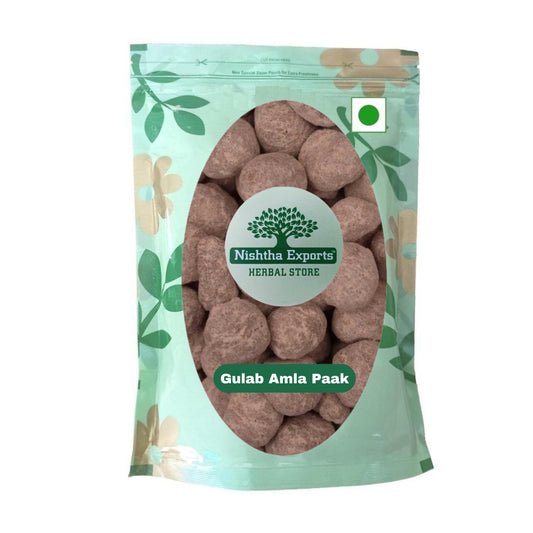 Gulab Amla Paak-Churan-Mukhwas Natural Fresh Mouth Freshener-Refreshment in Every Bite-Tasty & Delicious Mukhwas (200 Gram)