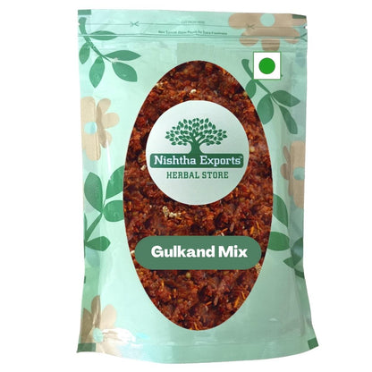 Gulkand Mix-Mukhwas Natural Fresh Mouth Freshener-Refreshment in Every Bite-Tasty & Delicious Mukhwas (200 Gram)